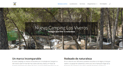 Desktop Screenshot of campinglosviveros.com